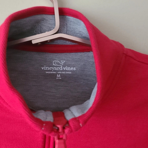 Vineyard vines boys half zip pullover size M(12-14) red - Picture 2 of 11